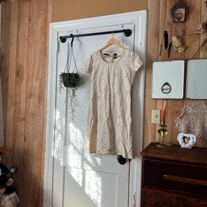 VTG 90s linen dress